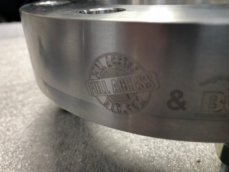 Kawasaki KRX, KRX4, and Ridge models HUB CENTRIC 2.0" Wheel Spacers, MADE IN USA!