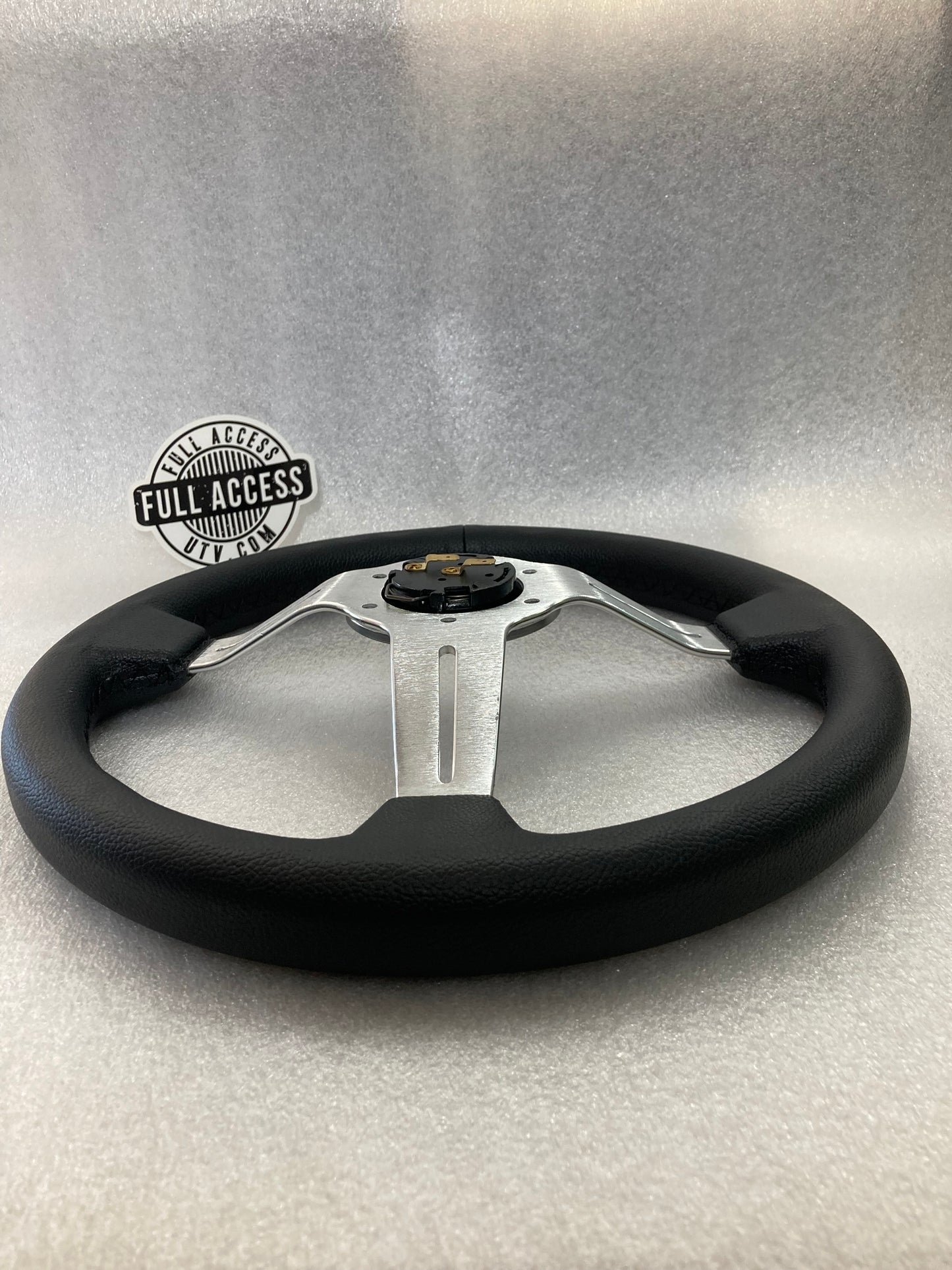 Kawasaki KRX & KRX4 1000 Leather Steering Wheel & Adapter Kit