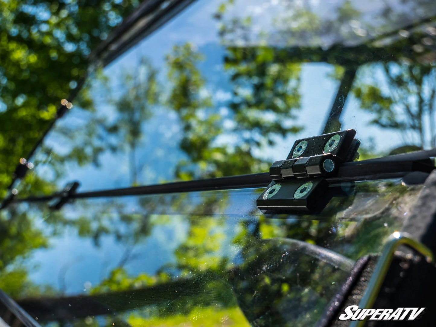 Kawasaki Teryx Scratch Resistant Flip Down Windshield