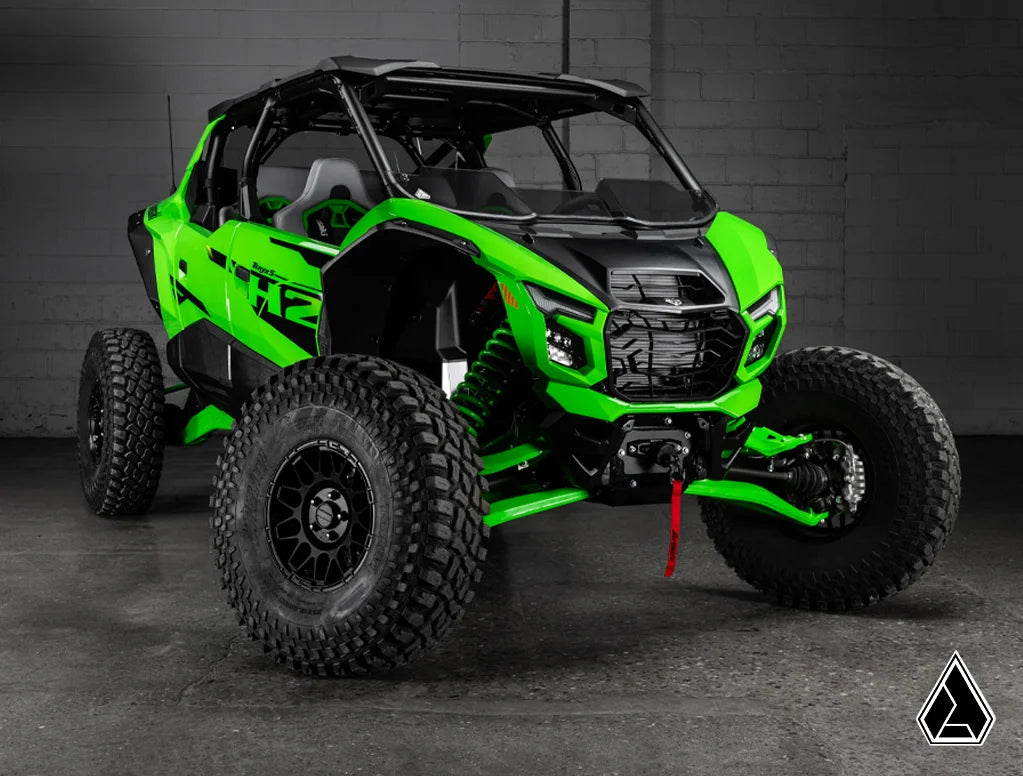 Assault Industries Kawasaki Teryx H2 Half Windshield – Full Access UTV