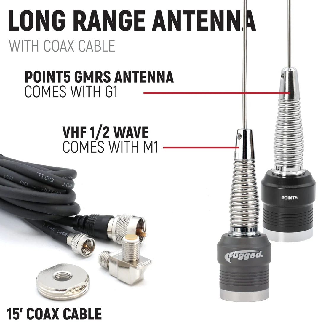 Rugged Radios Kawasaki KRX & KRX4 Complete Communication Kit
