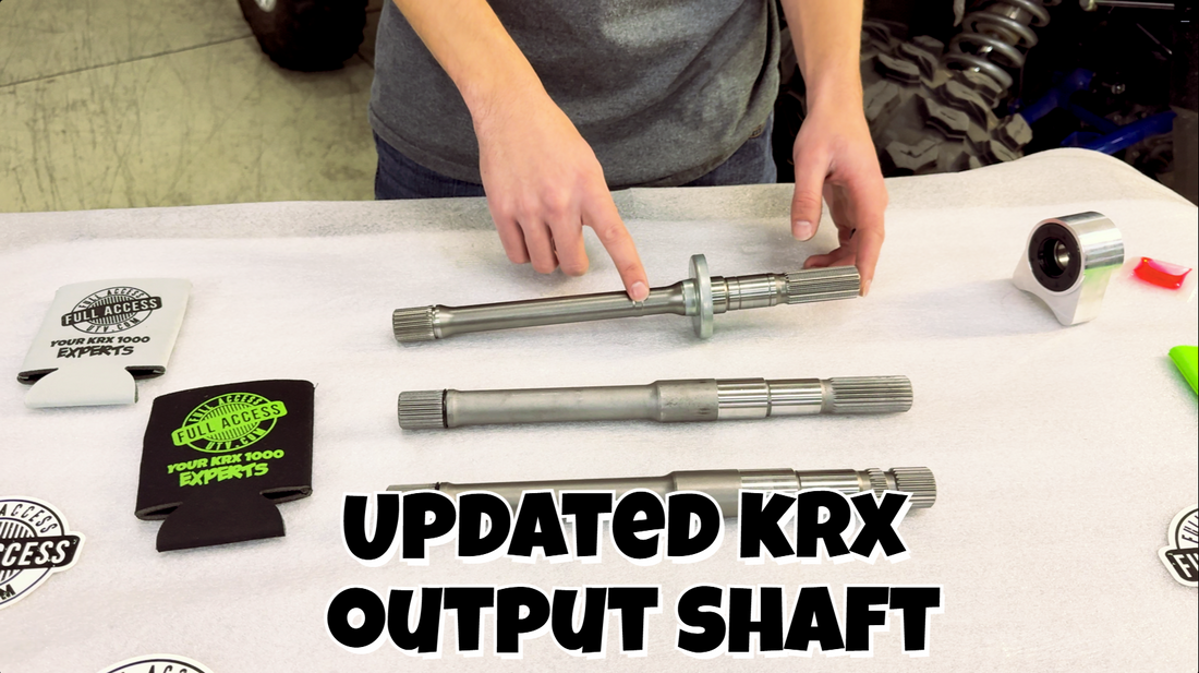 Upgrade Your Driveline: The New 2025+ Kawasaki KRX 1000 2-Seat Model Output Shaft Upgrade