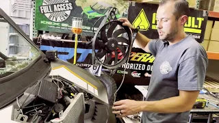 Full Access UTV Kawasaki KRX and KRX4 1000 Radiator Fan Kit Upgrade