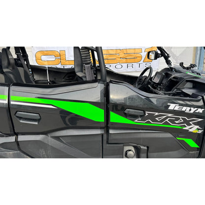 Kawasaki KRX4 Rear Door Caps (2)