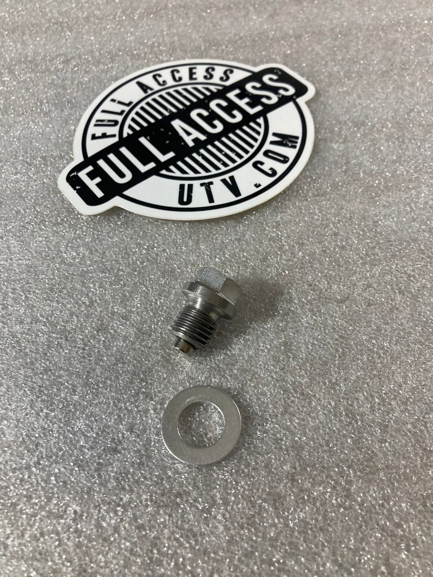 Kawasaki KRX & KRX4 Stainless Magnetic Drain Plugs, 1, 2 or 3.
