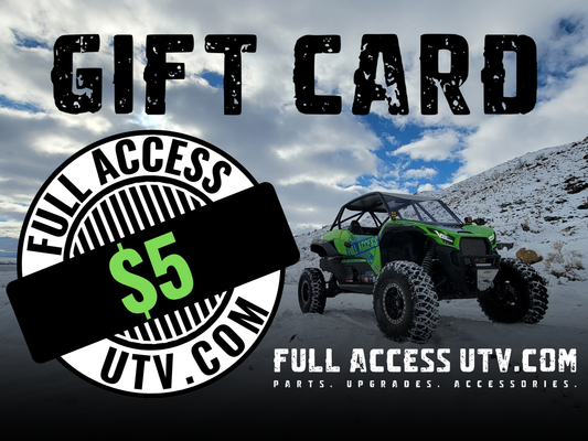 Full Access UTV Gift Cards
