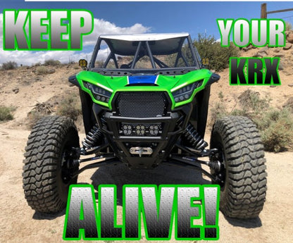 Kawasaki KRX & KRX4 and Ridge Cleanable UNI Air Filter. MUST HAVE!! Full Access UTV