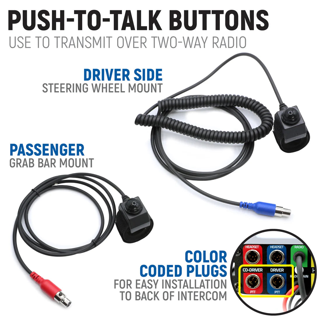 Rugged Radios Kawasaki KRX & KRX4 Complete Communication Kit