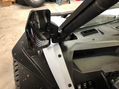 Kawasaki KRX & KRX4 K1000 Side Mirrors, 1.75" to 2"