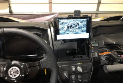 Kawasaki KRX & KRX4 1000 "UPPER" Dash Phone or Tablet Mount