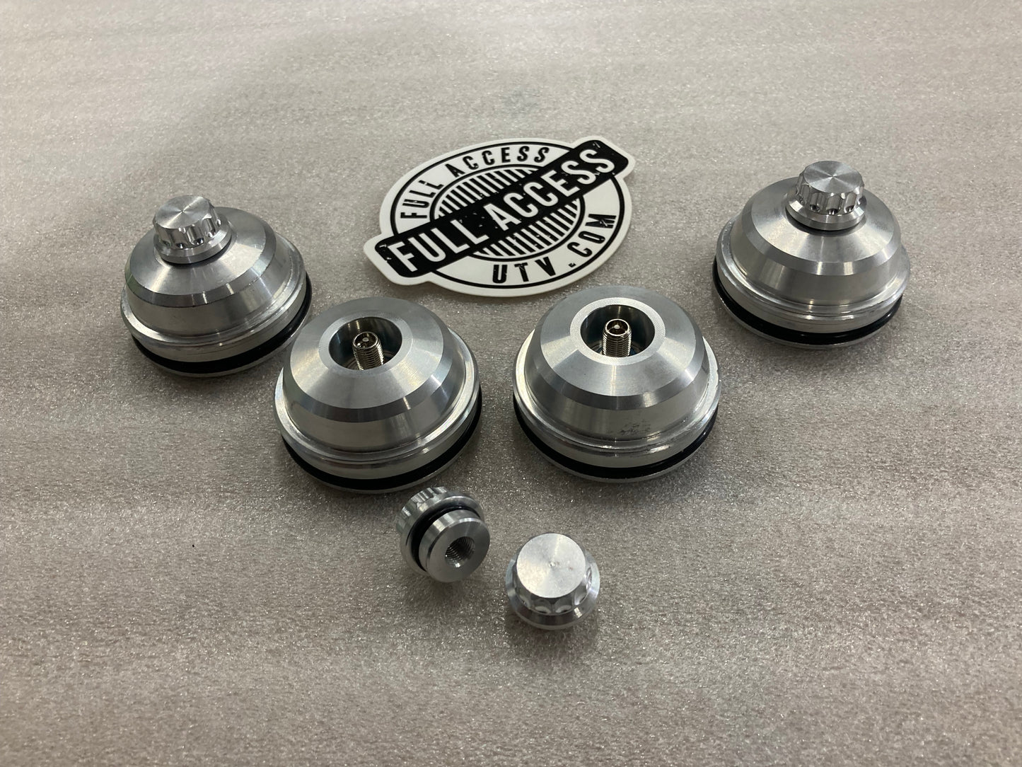 Full Access UTV Nitrogen 2.5" Shock Reservoir Caps set of 4