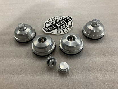 Full Access UTV Nitrogen 2.5" Shock Reservoir Caps set of 4