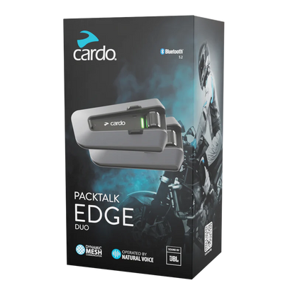 Cardo Packtalk Edgephones Headset ORV – Premium Bluetooth Off-Road Communication System