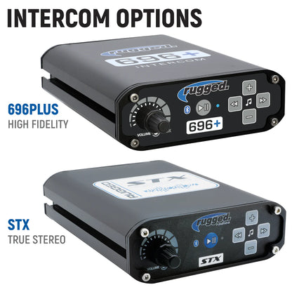 Rugged Radios Kawasaki KRX & KRX4 Complete Communication Kit