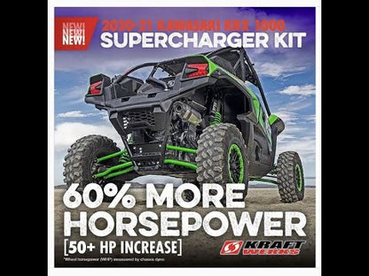 Kawasaki KRX & KRX4 Kraftwerks Supercharger Kit 2020 - 2024