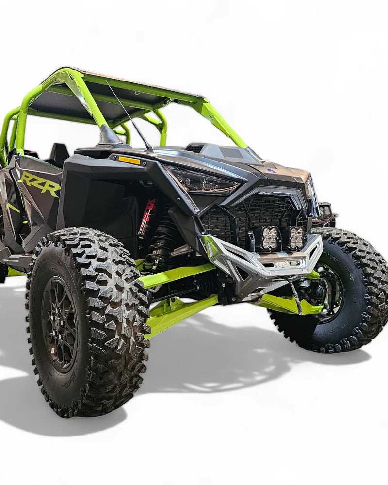 2022+ Polaris RZR Pro R / S / Turbo R Billet Volt Front Winch Bumper (Clear)