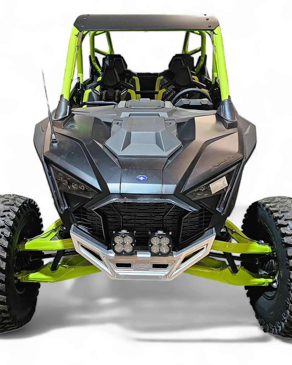 2022+ Polaris RZR Pro R / S / Turbo R Billet Volt Front Winch Bumper (Clear)