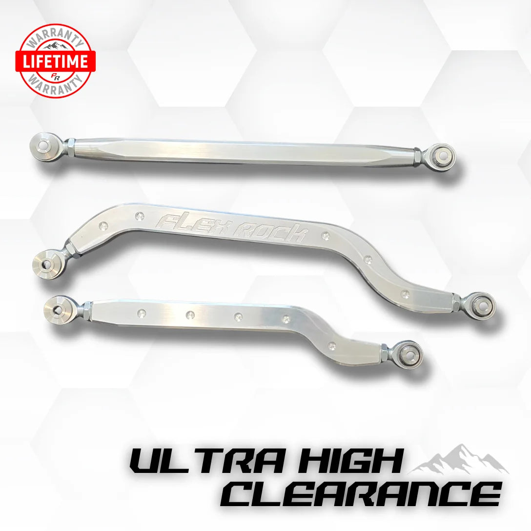 Kawasaki KRX & KRX4 High Clearance Billet Radius Rods (6) WOW!