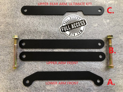 KRX & KRX4 A Arm Tab Support Kit Uppers & Lowers  **MUST HAVE**