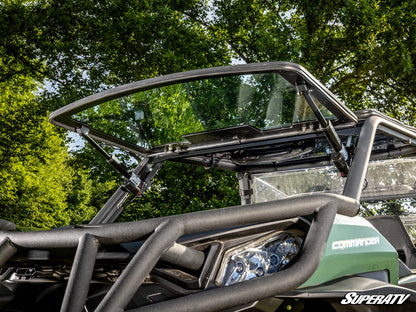 Can-Am Commander MaxDrive Power Flip Glass Windshield