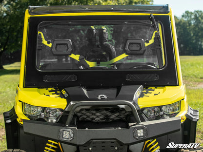 Can-Am Defender Vented Glass Windshield