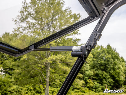 Kawasaki Ridge MaxDrive Power Flip Windshield SuperATV