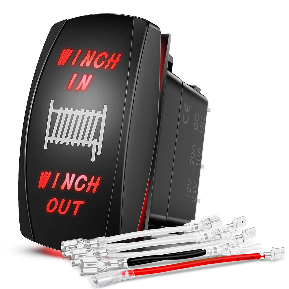 Wicked Looking Riding Switch Full Access Winch Rocker Switch – Full Access UTV
