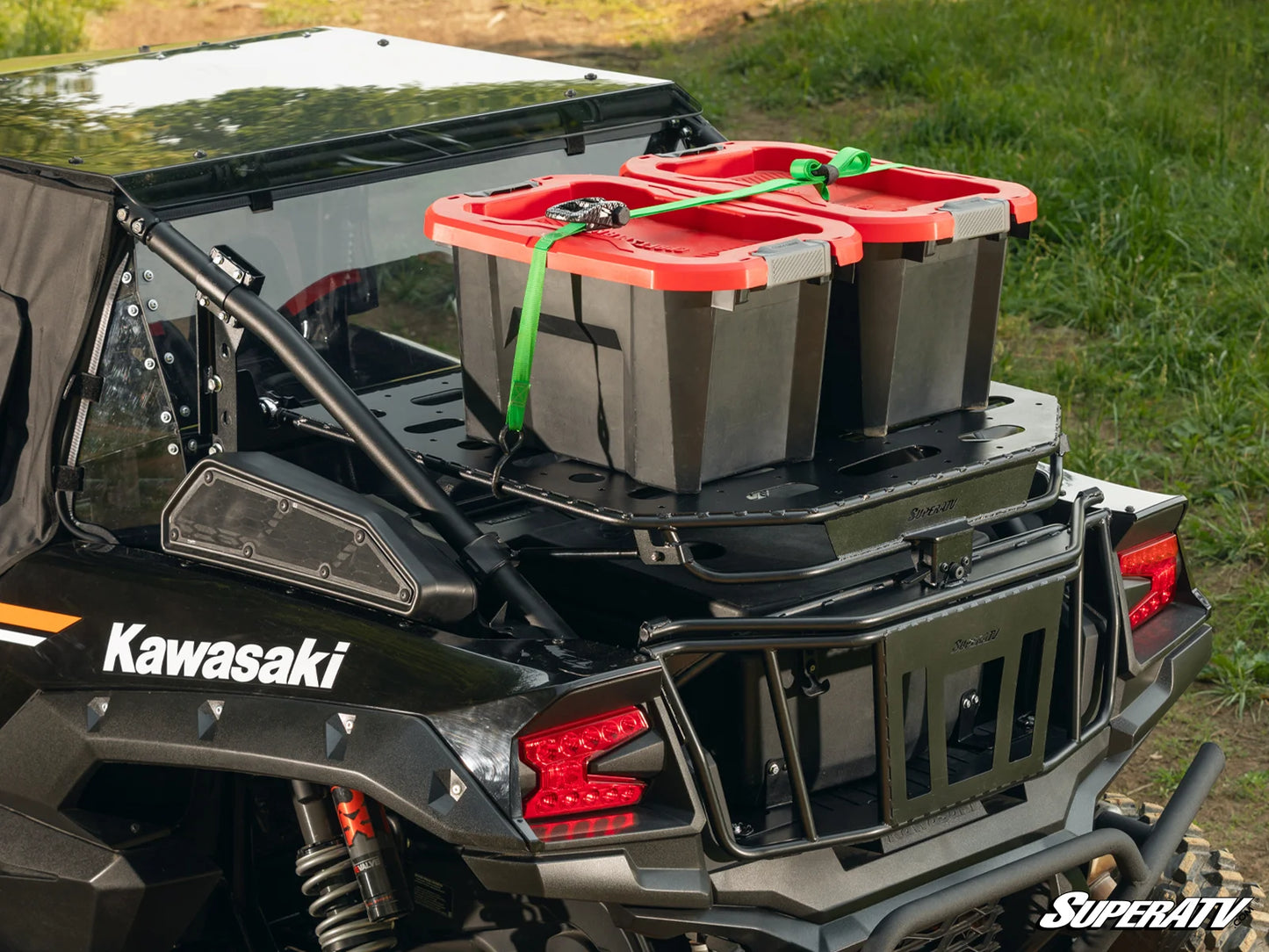 Kawasaki KRX & KRX4 1000 Cargo Rack Alpha Tire Rack