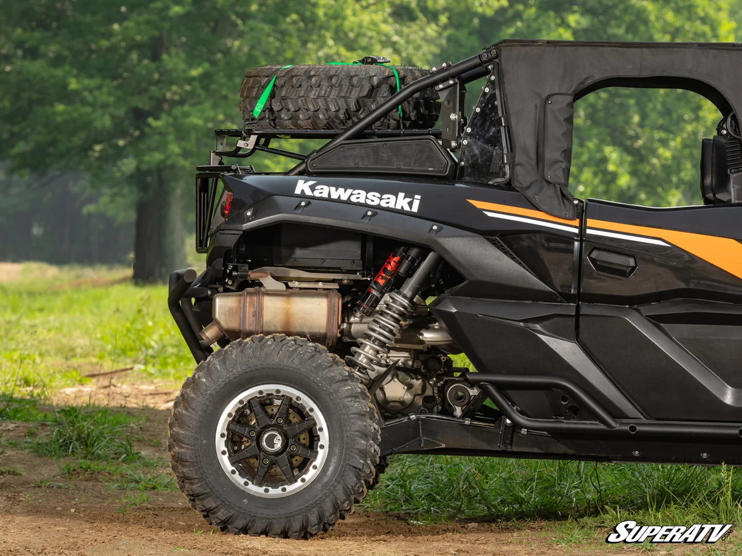 Kawasaki KRX & KRX4 1000 Cargo Rack Alpha Tire Rack
