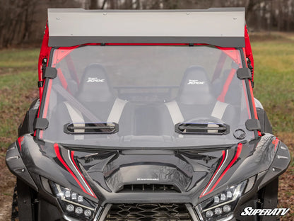 Kawasaki KRX & KRX4 Scratch Resistant Vented Full Windshield