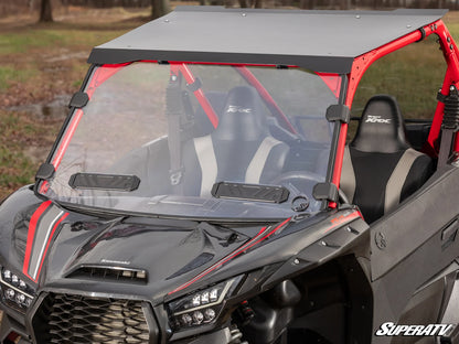 Kawasaki KRX & KRX4 Scratch Resistant Vented Full Windshield