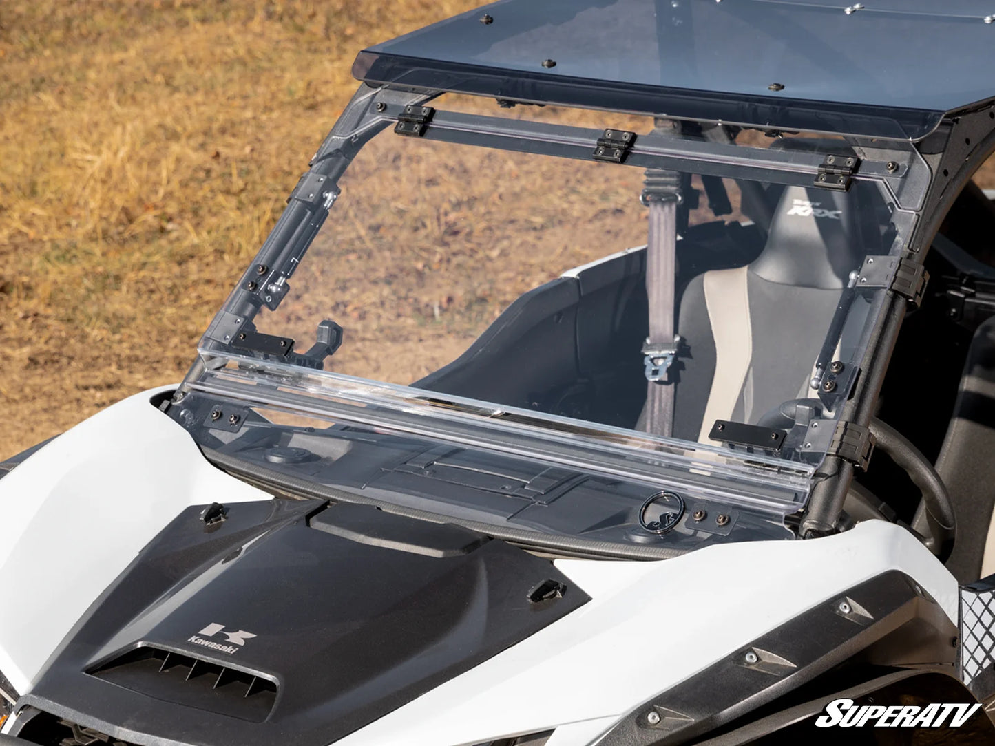 Kawasaki KRX & KRX4 1000 Scratch Resistant Flip UP Windshield