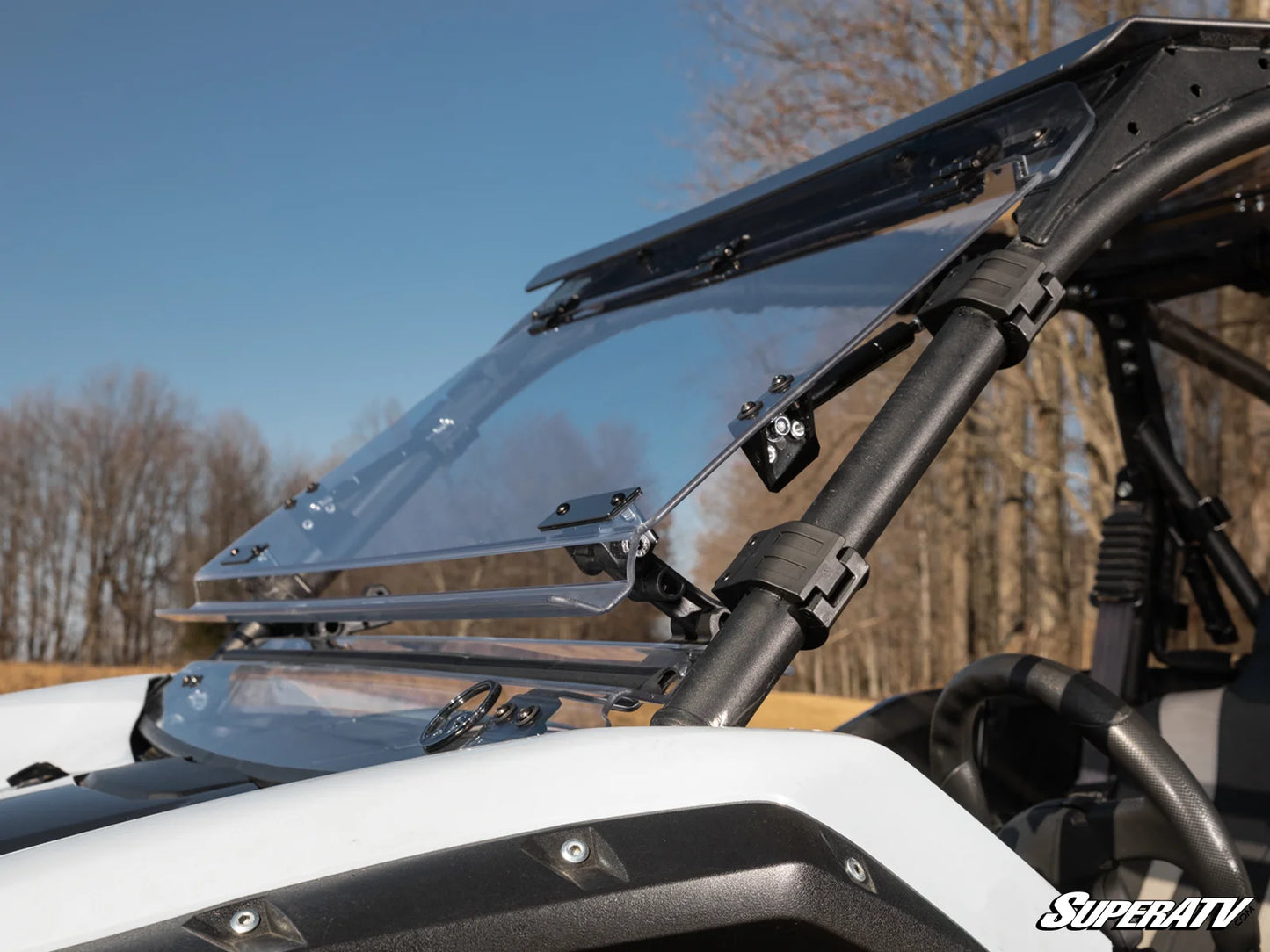 Kawasaki KRX & KRX4 1000 Scratch Resistant Flip UP Windshield