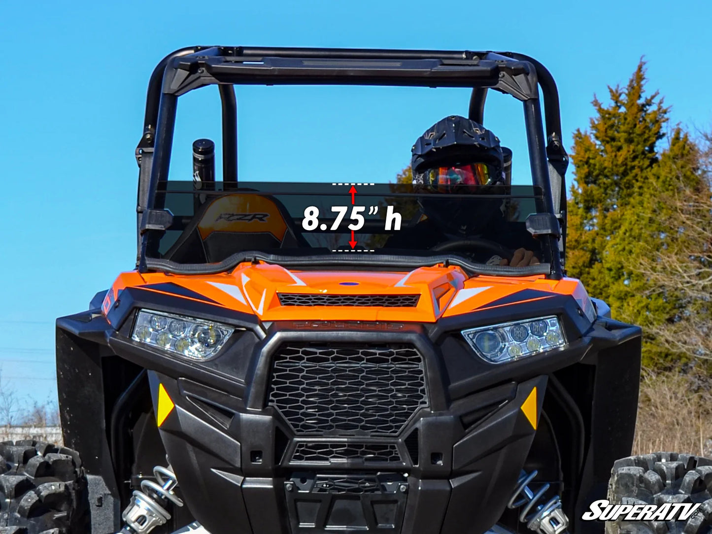 Polaris RZR XP 1000 Half Windshield