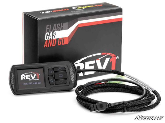 SuperATV Rev1 Kawasaki Ridge Dynojet Power Vision 3 ECU Tuner
